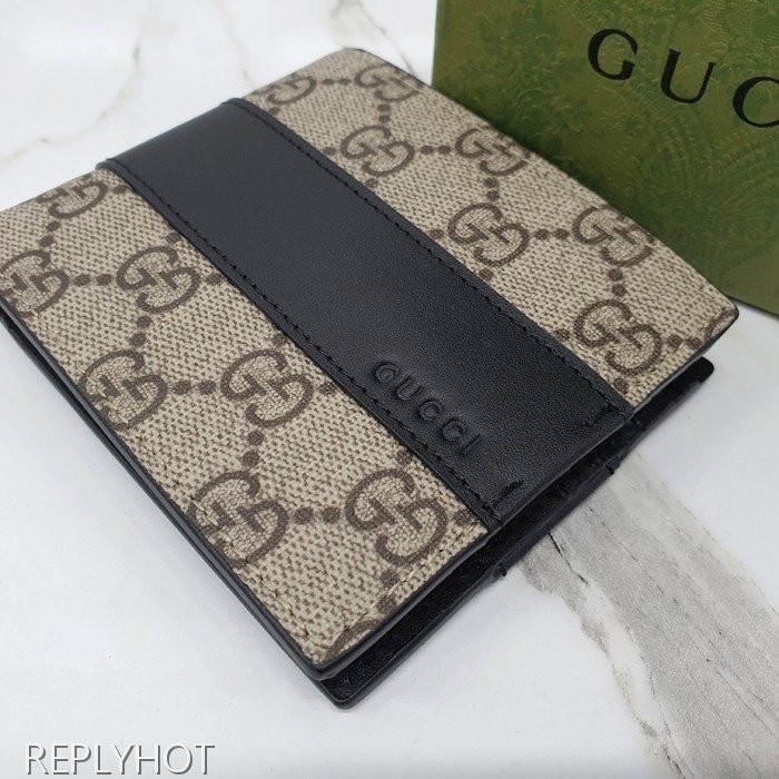 구찌 GG 수프림 에덴 반지갑 451240