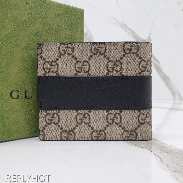 구찌 GG 수프림 에덴 반지갑 451240