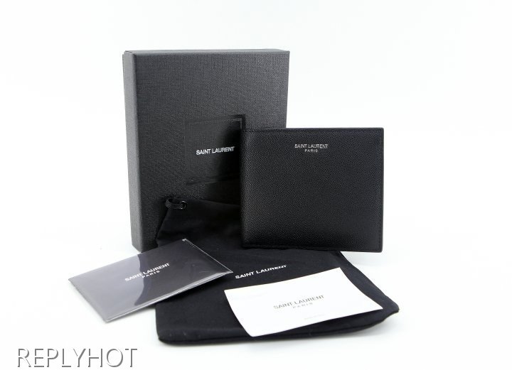 생로랑 캐비어 파리 이스트 웨스트 반 지갑