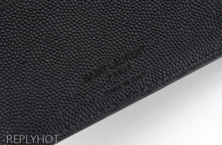 생로랑 캐비어 파리 이스트 웨스트 반 지갑