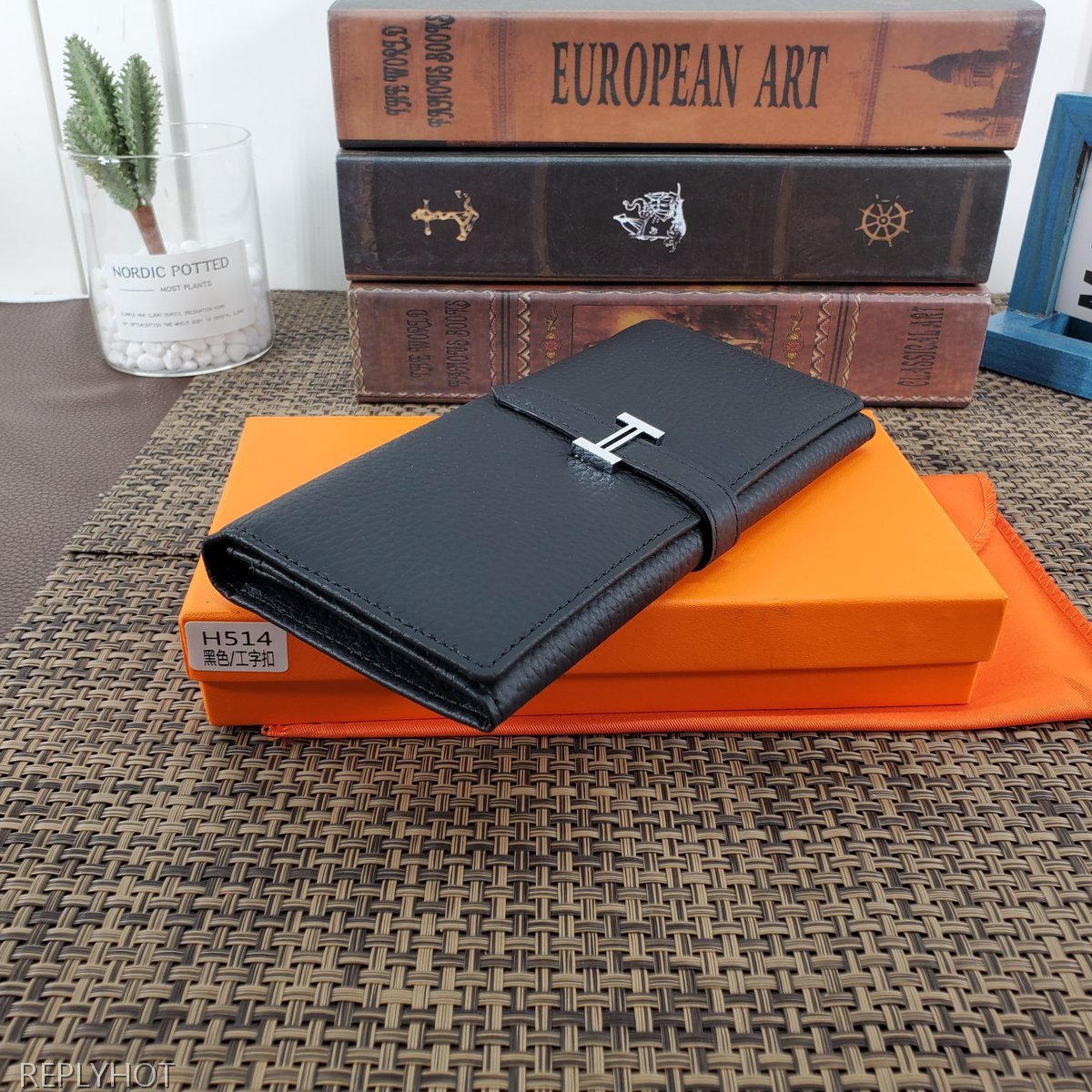 에르메스 지갑 블랙 H514
