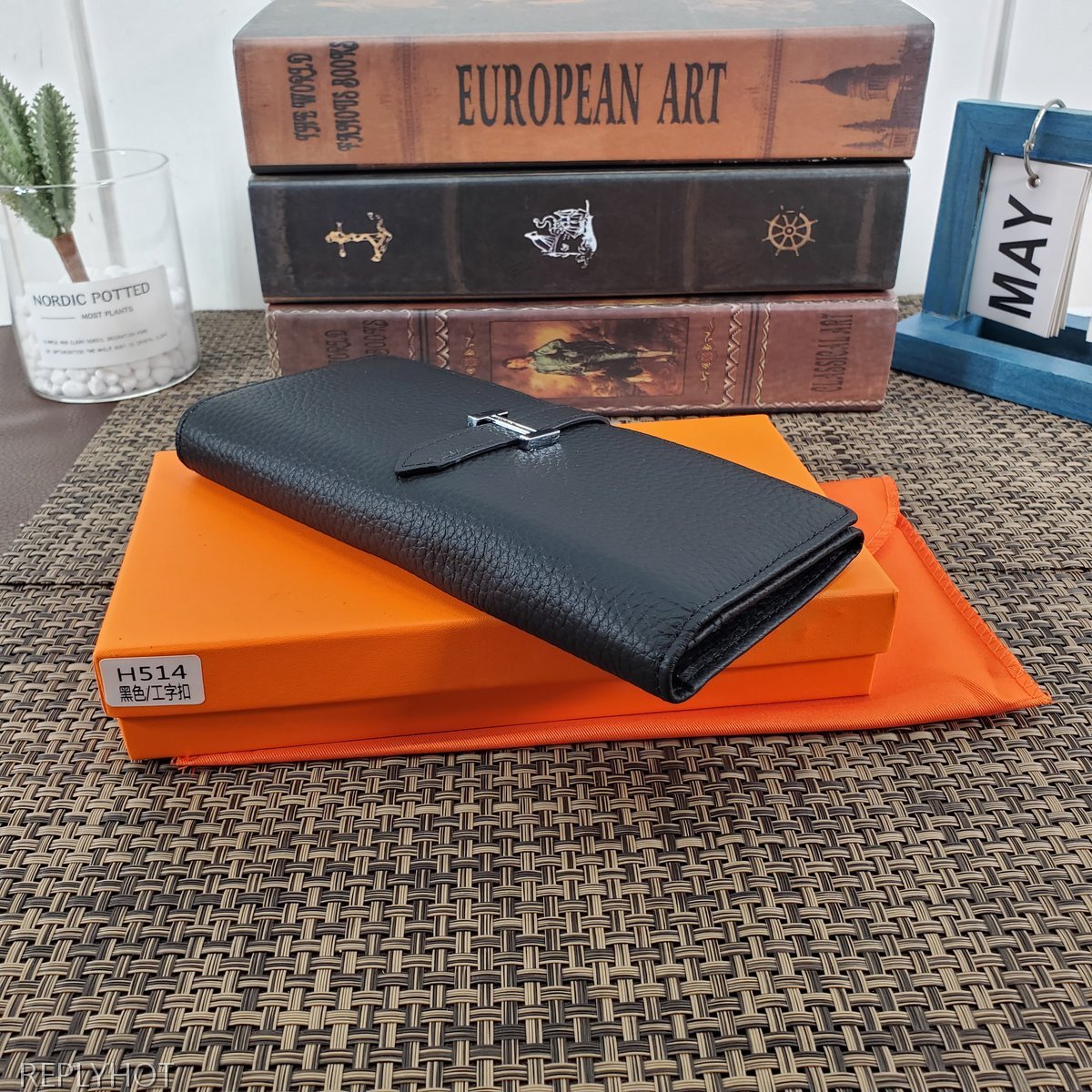 에르메스 지갑 블랙 H514