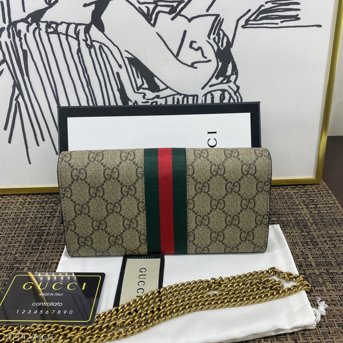 구찌 지갑 546592