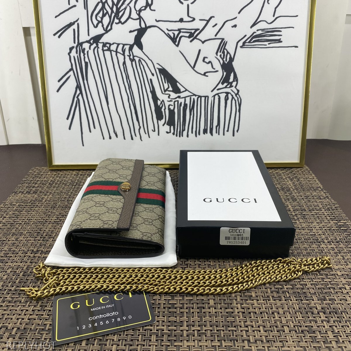 구찌 지갑 546592