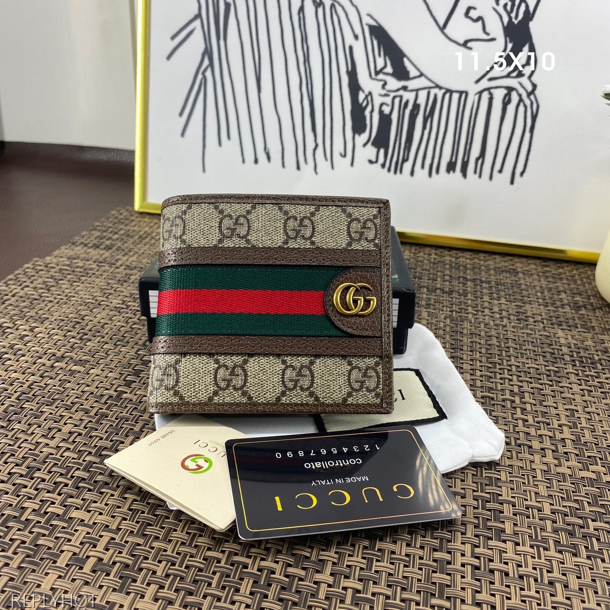 구찌 지갑 597606