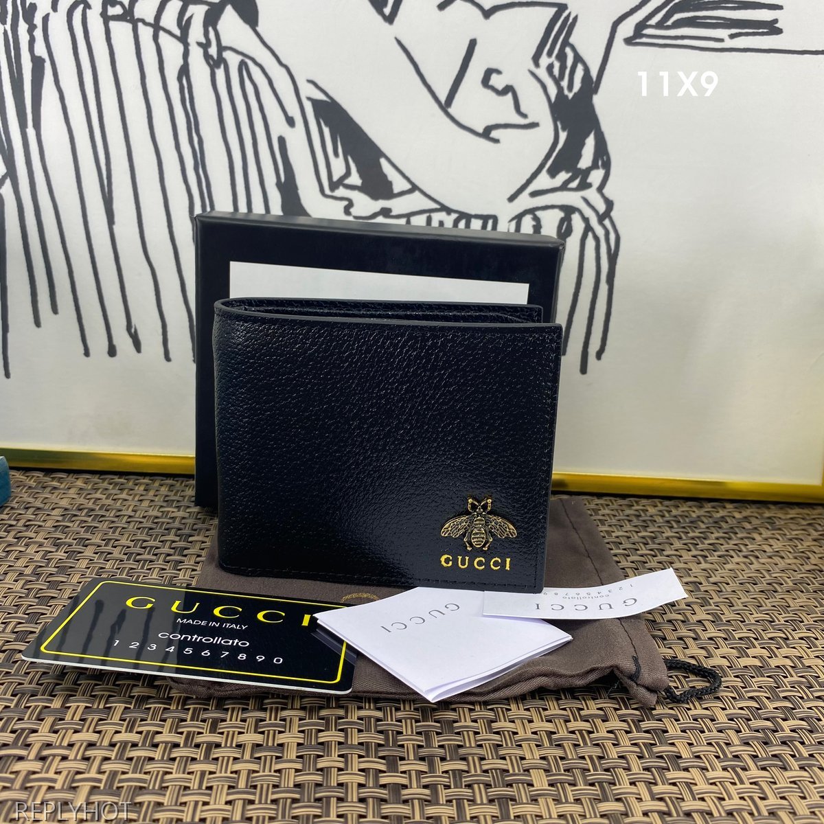 구찌 지갑 523666