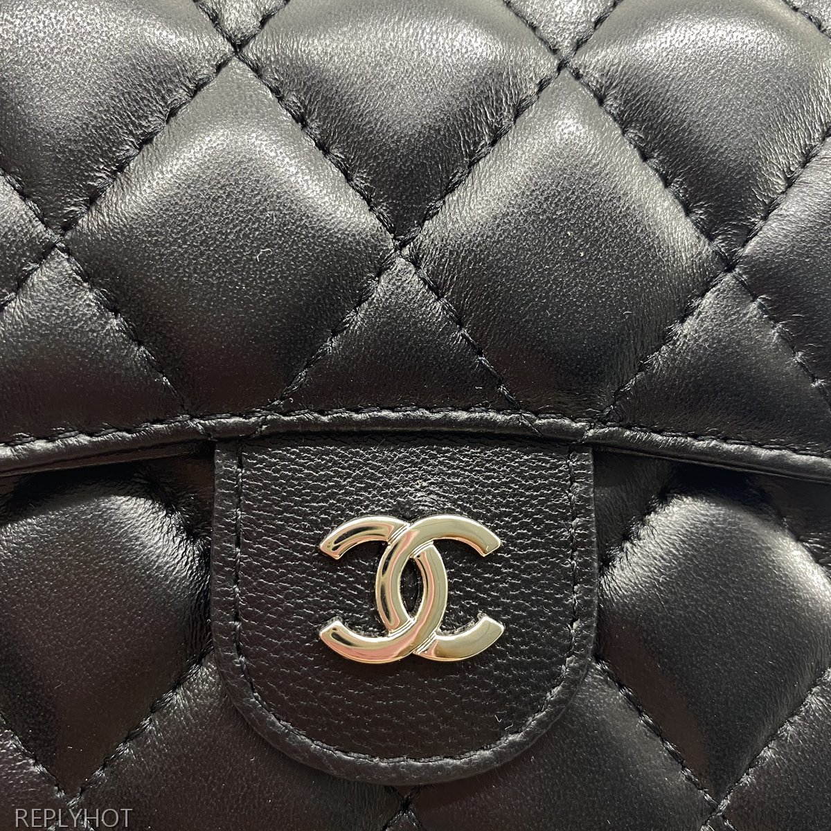 샤넬 램스킨 지갑 0877-5