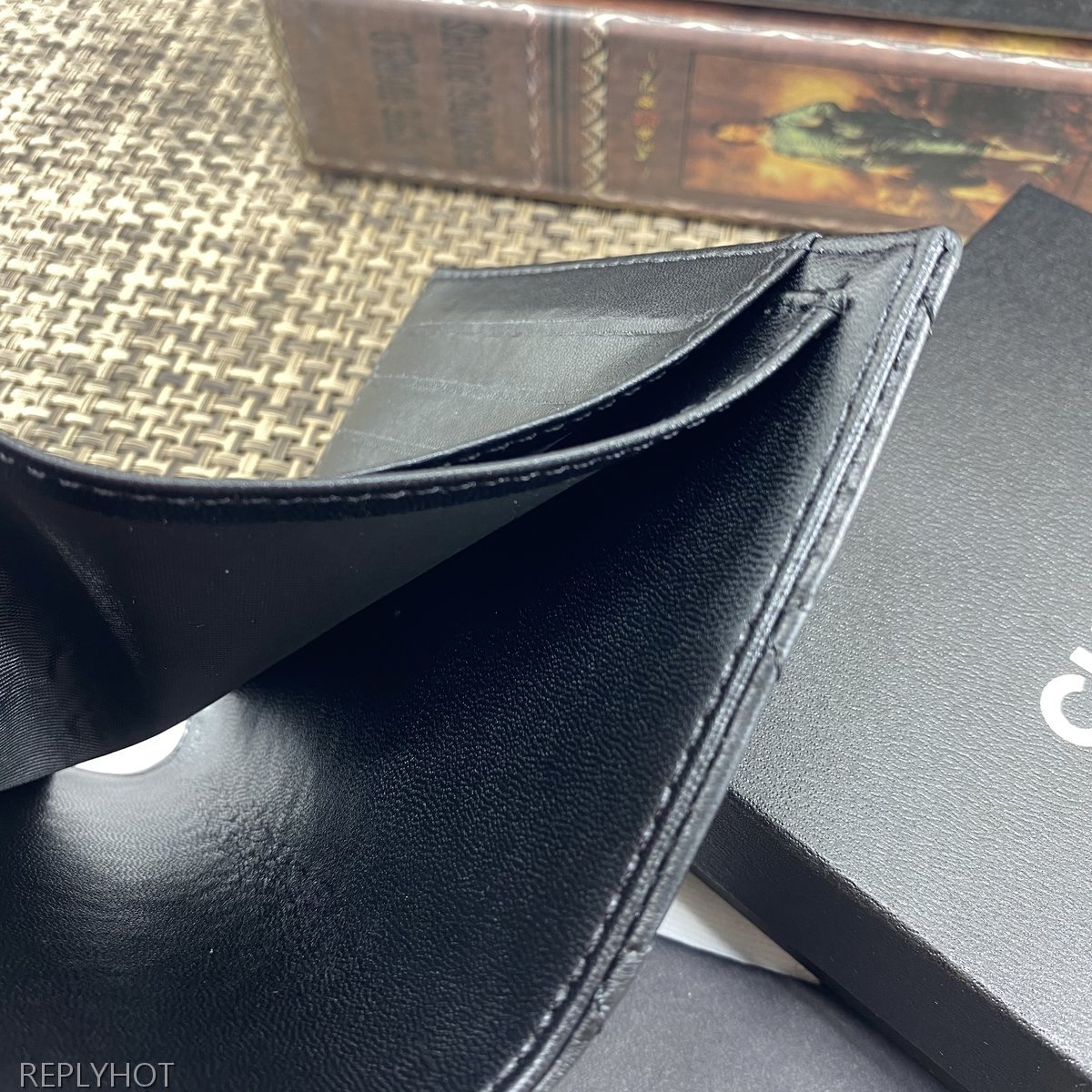 샤넬 램스킨 지갑 0877-5