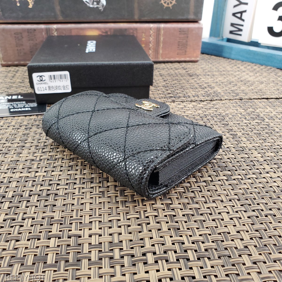 샤넬 지갑 6114