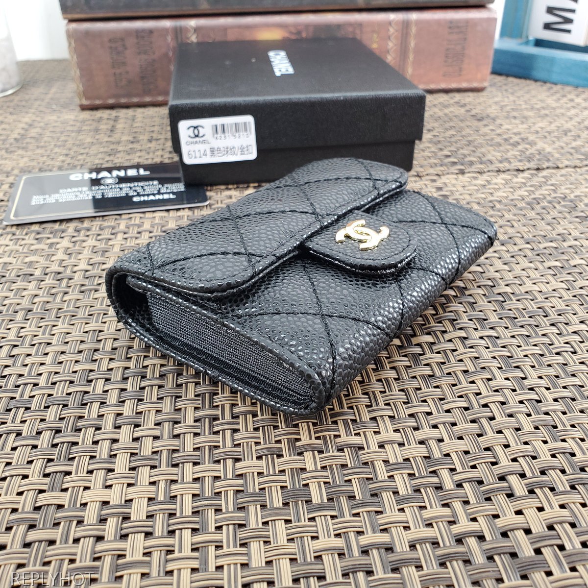 샤넬 지갑 6114