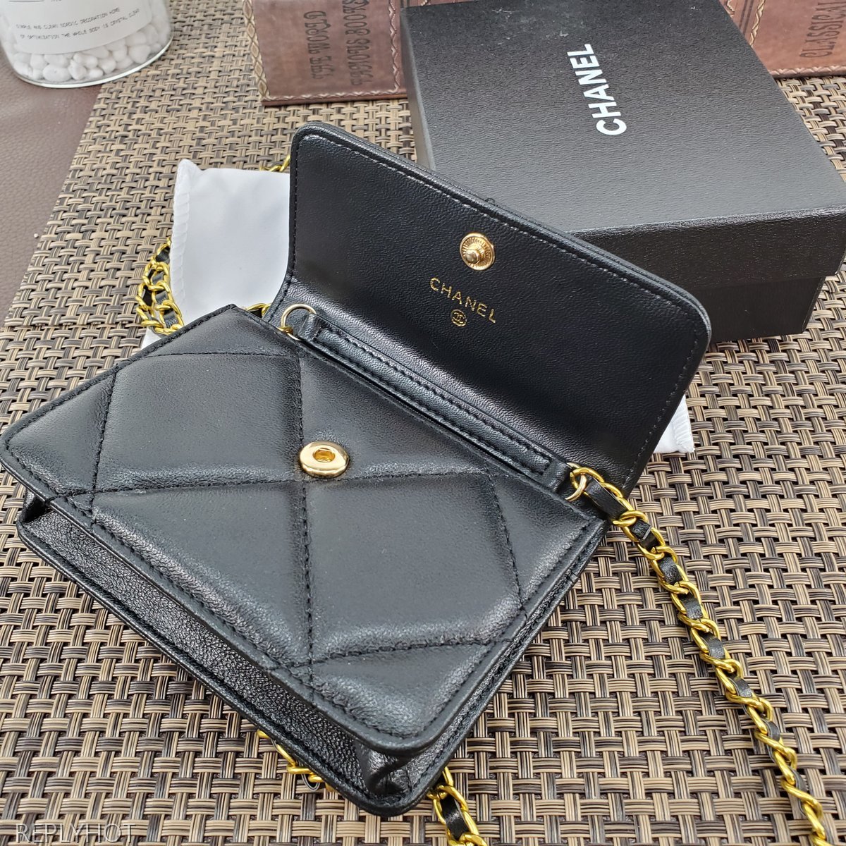 샤넬 램스킨 지갑 6120-1