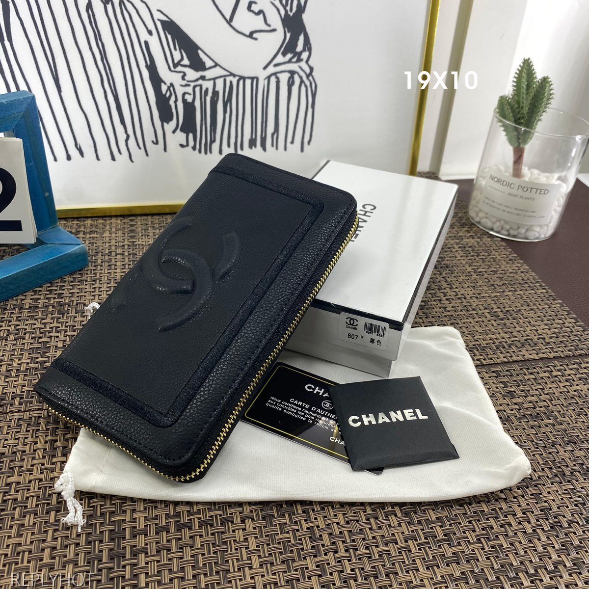 샤넬 지갑 807