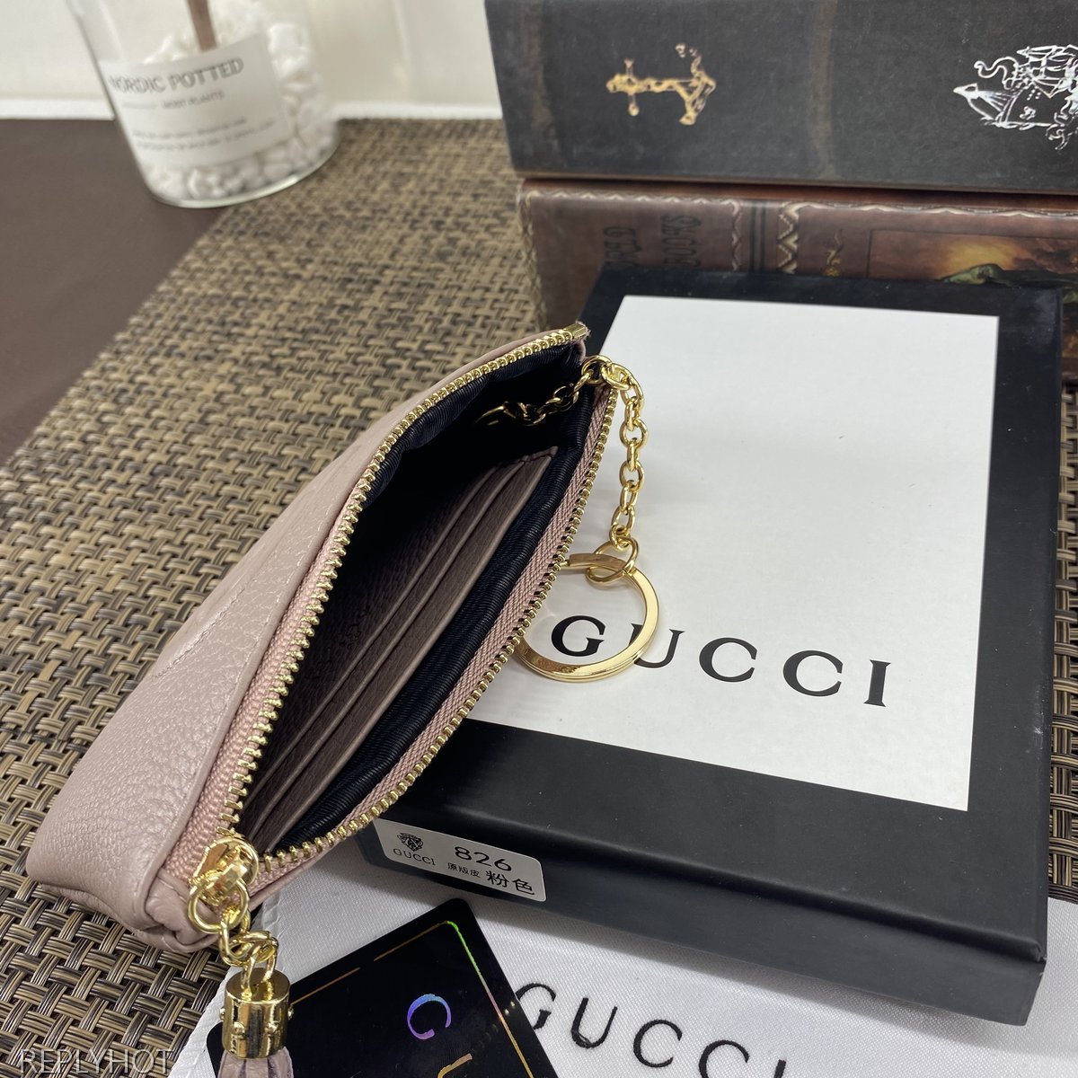 구찌 지갑 핑크 826