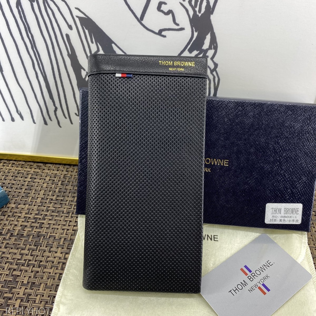 톰브라운 지갑 6603-1