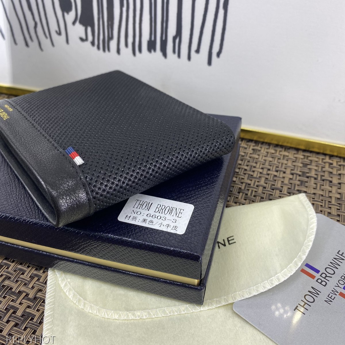 톰브라운 지갑 6603-3