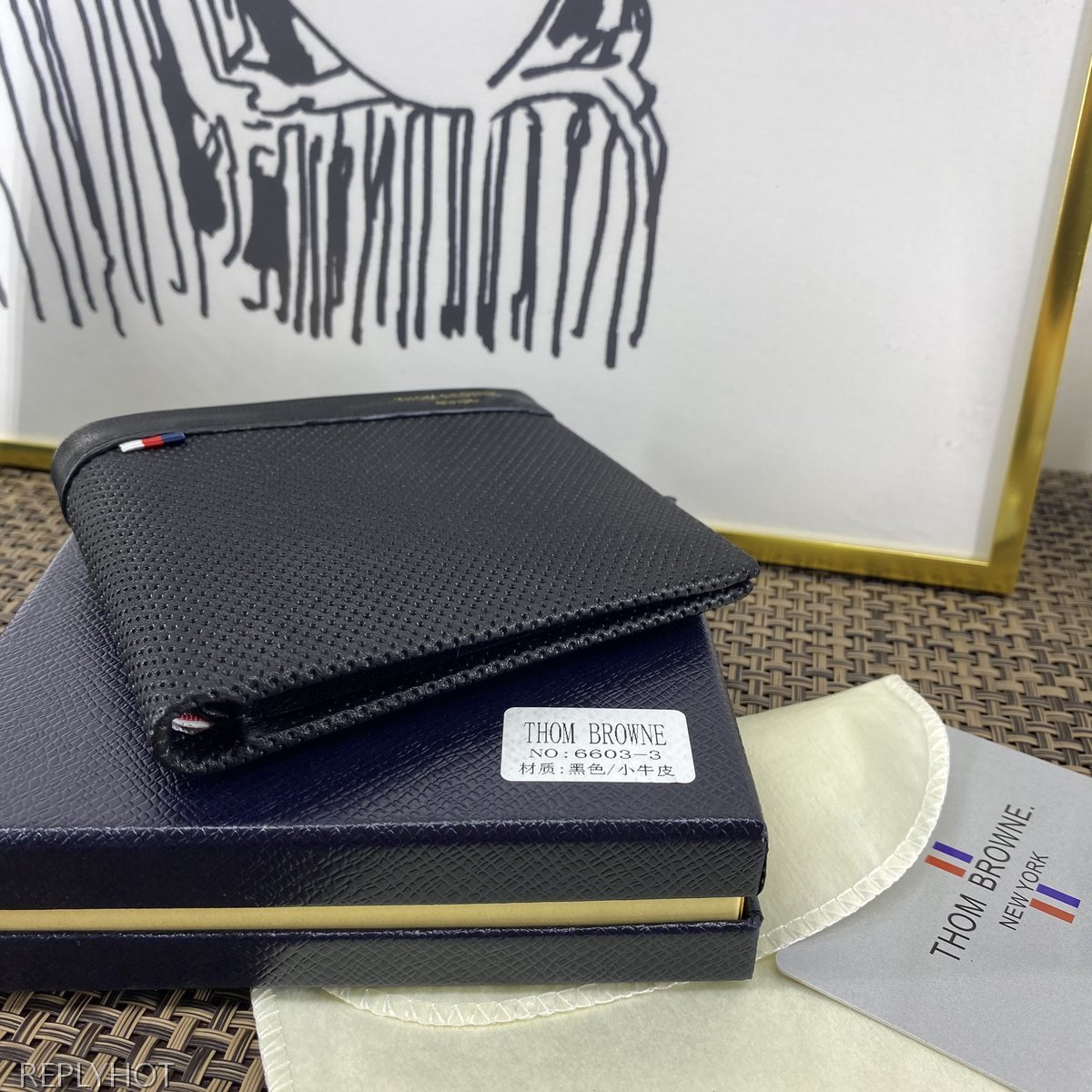 톰브라운 지갑 6603-3