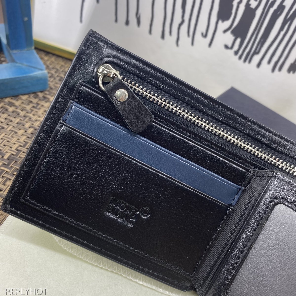 몽블랑 지갑 6605-3