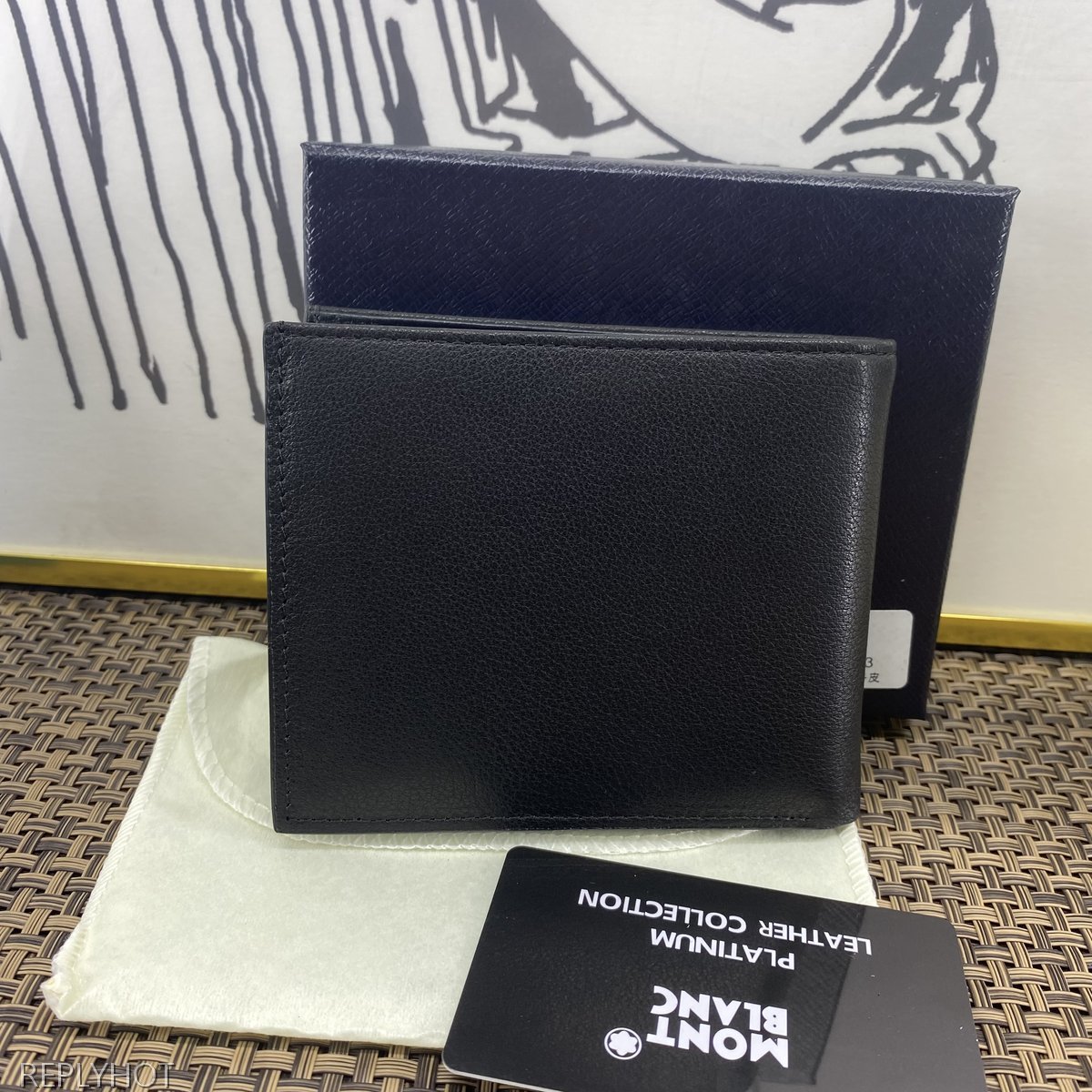 몽블랑 지갑 6605-3