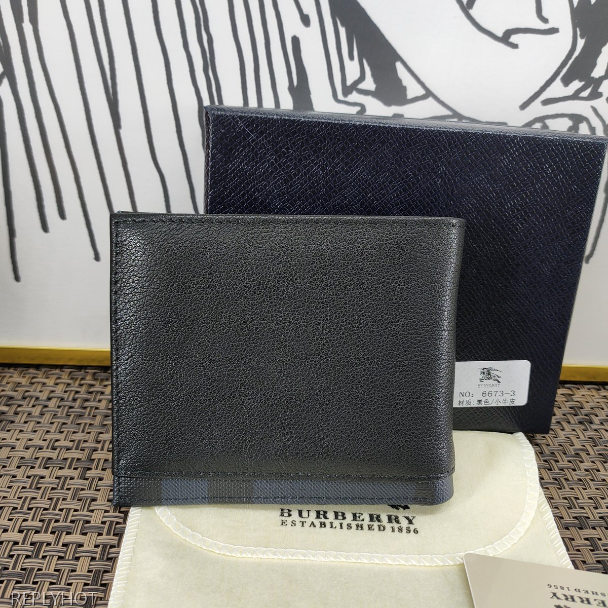 버버리 지갑 6673-3