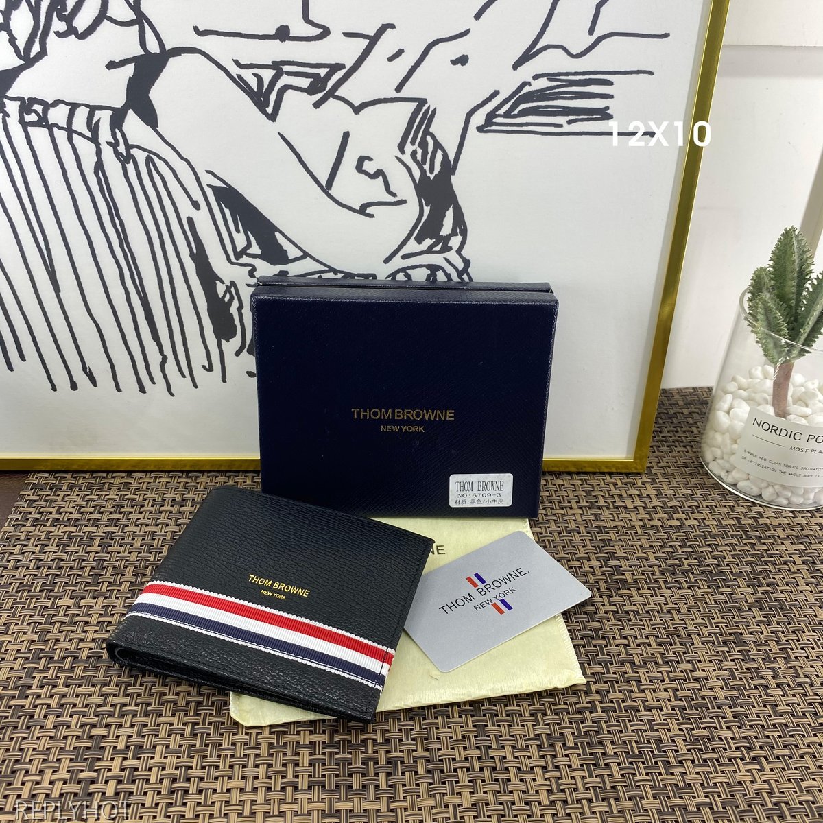 톰브라운 지갑 6709-3