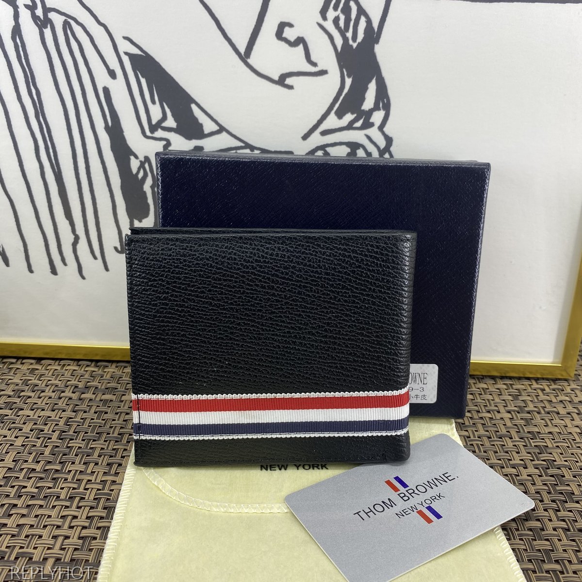 톰브라운 지갑 6709-3