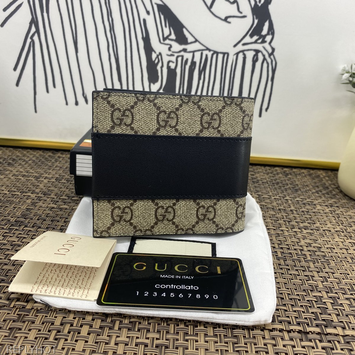 구찌 지갑 459141