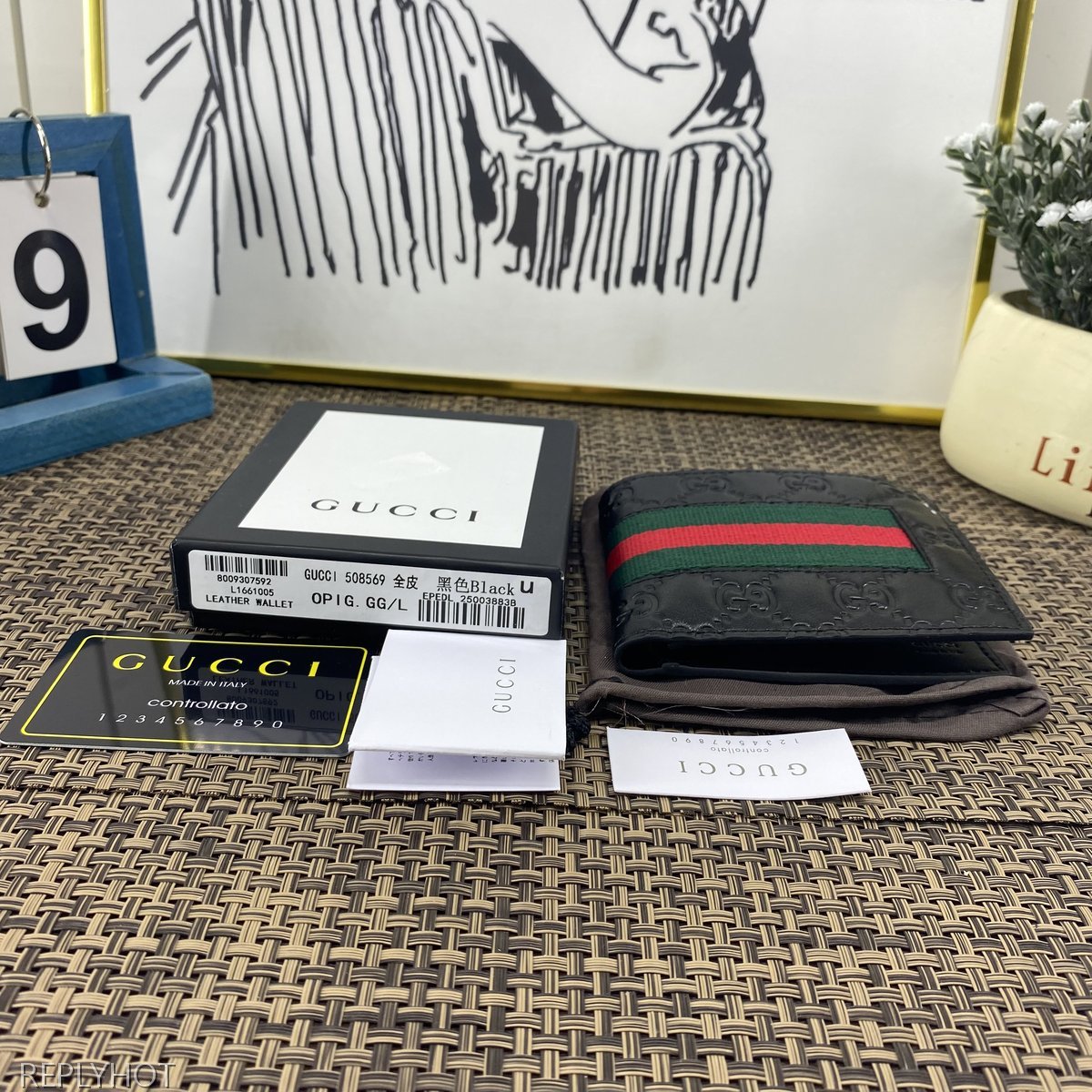 구찌 지갑 508569