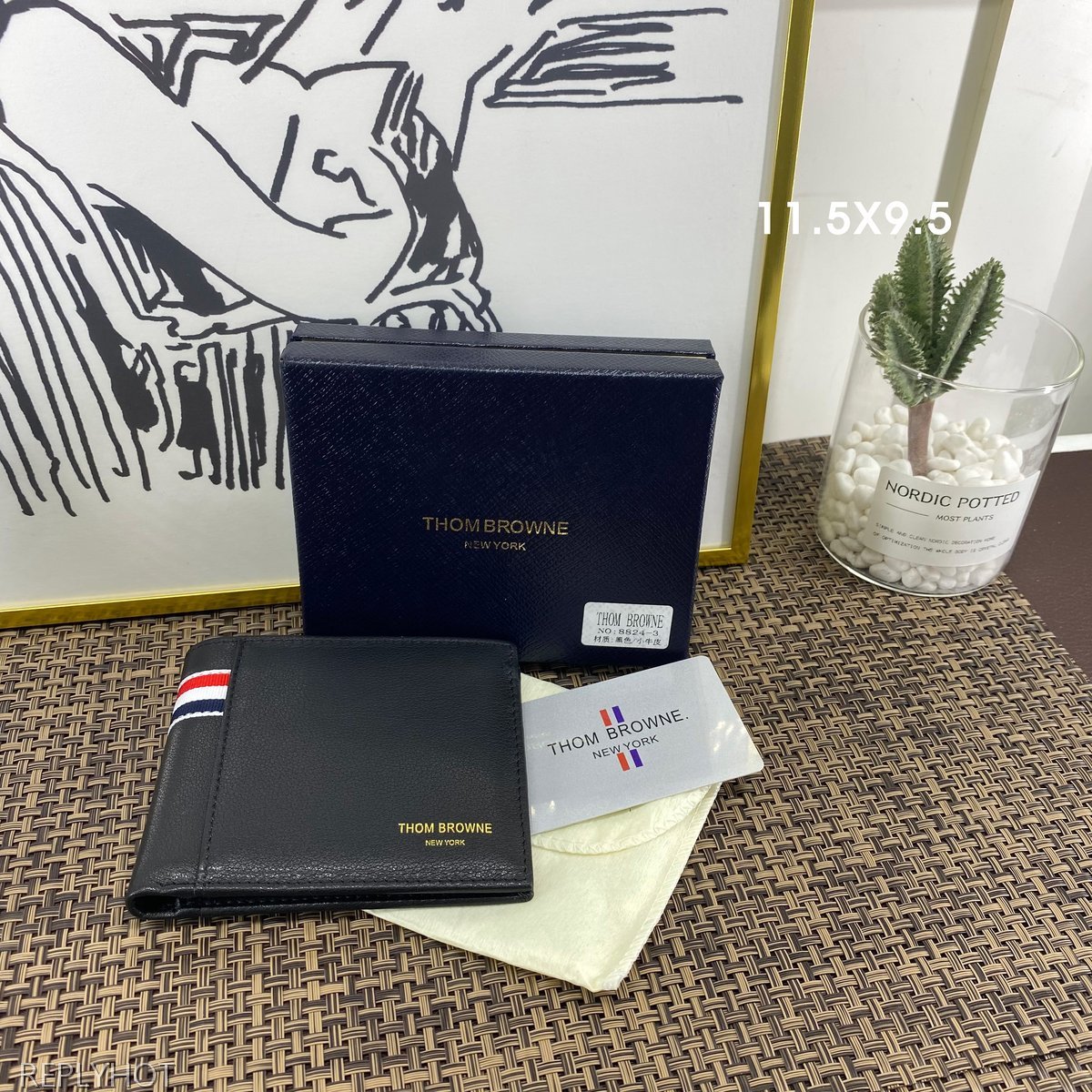 톰브라운 지갑 8824-3