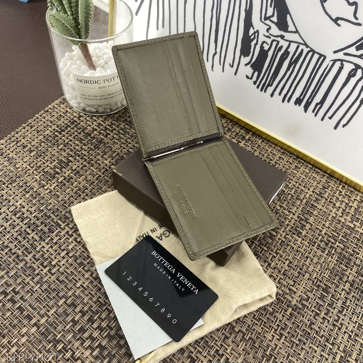 보테가베네타 지갑 그레이-007
