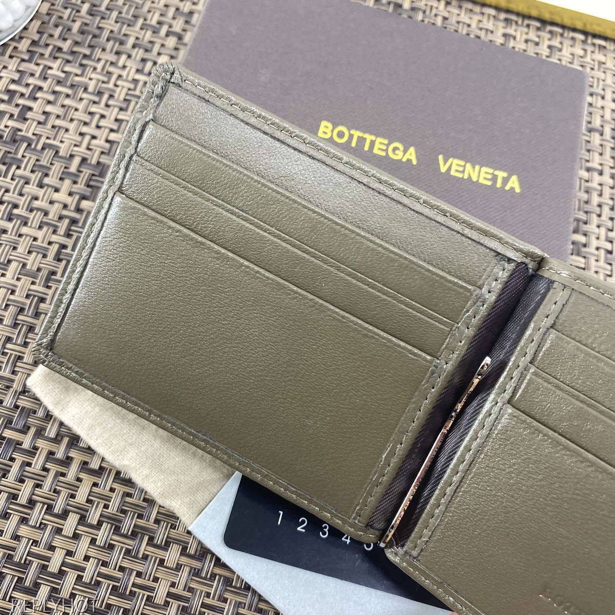 보테가베네타 지갑 그레이-007