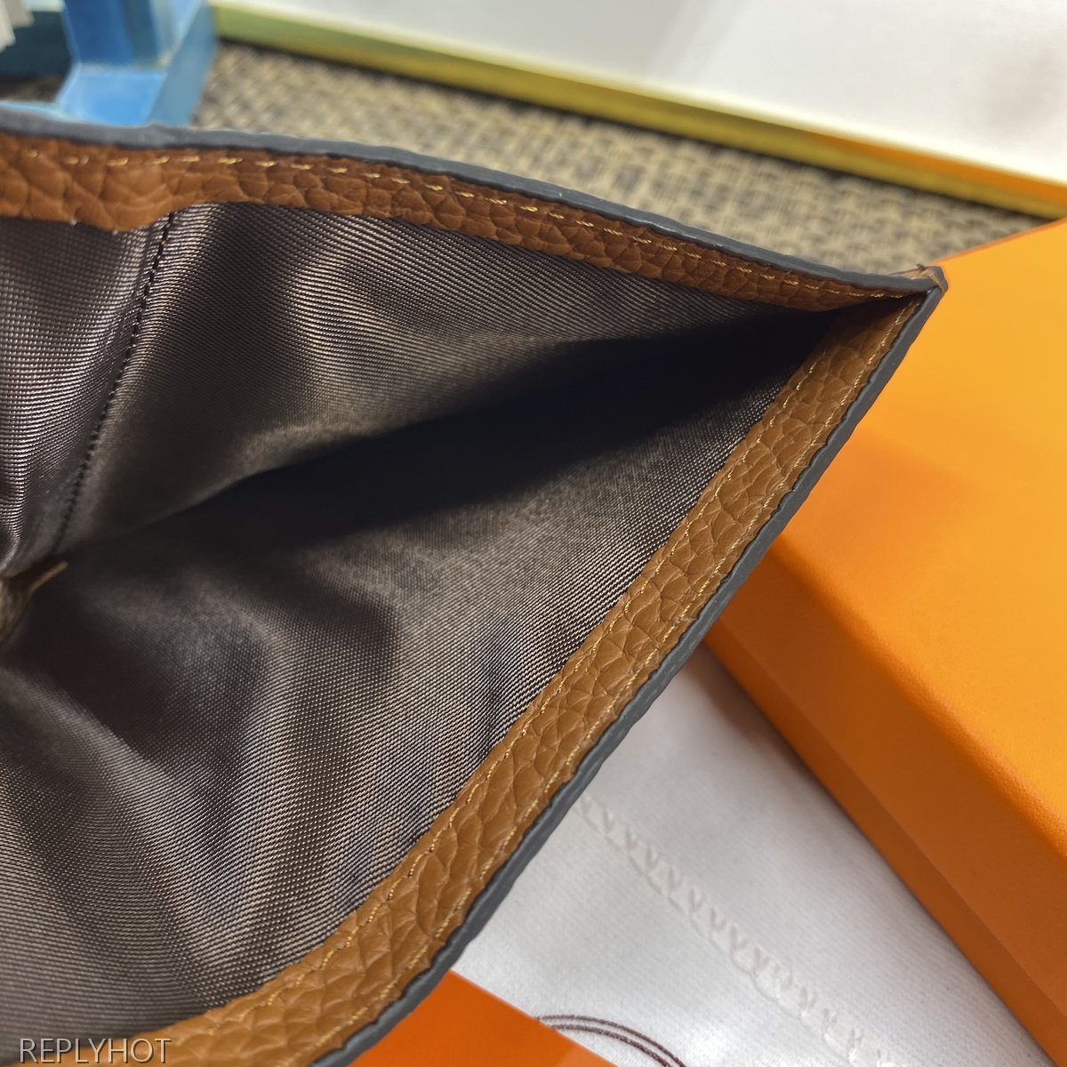 에르메스 지갑 브라운 603