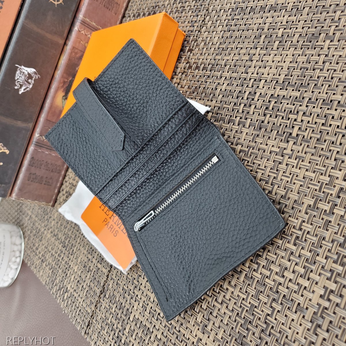 에르메스 지갑 블랙 603