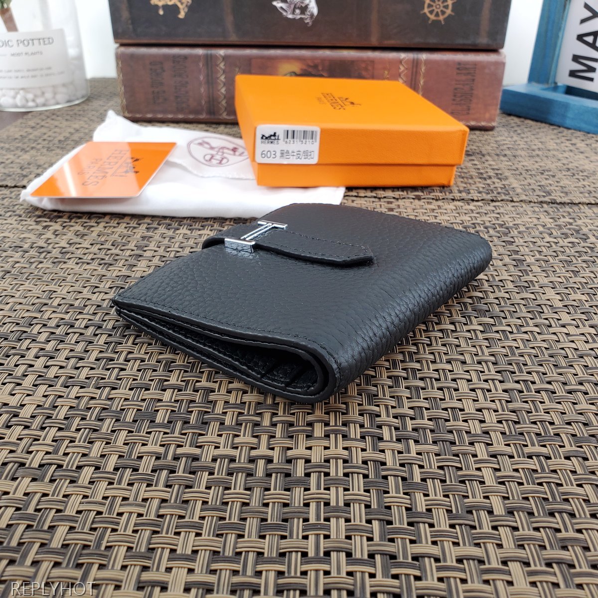 에르메스 지갑 블랙 603