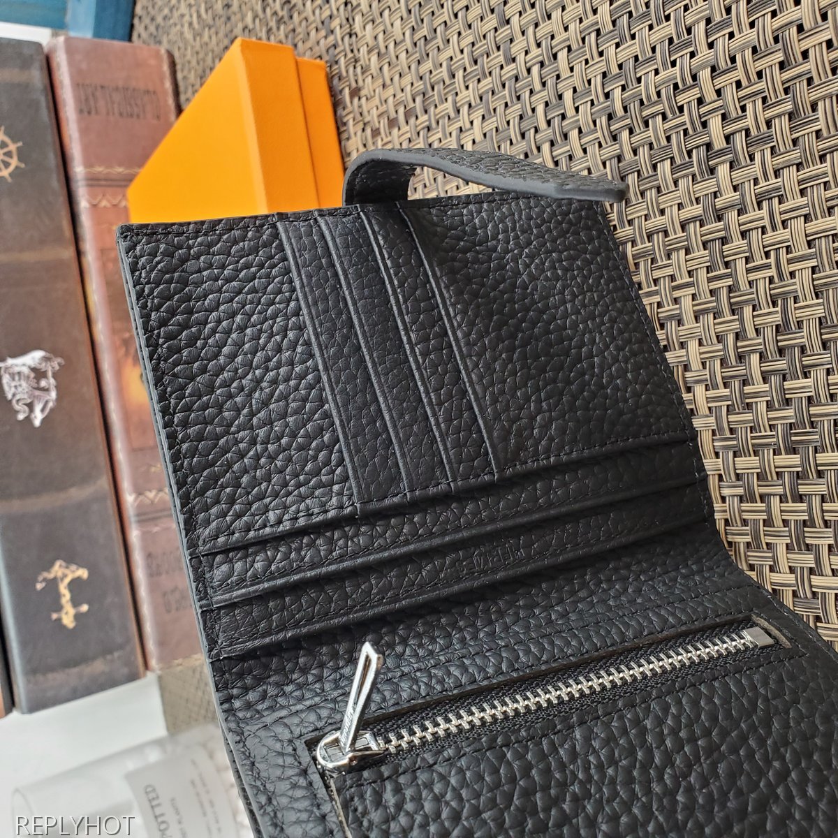 에르메스 지갑 블랙 603