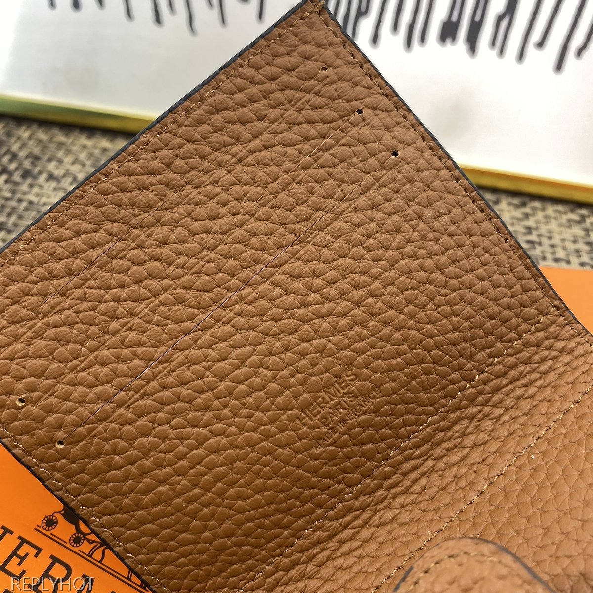 에르메스 지갑 브라운 604