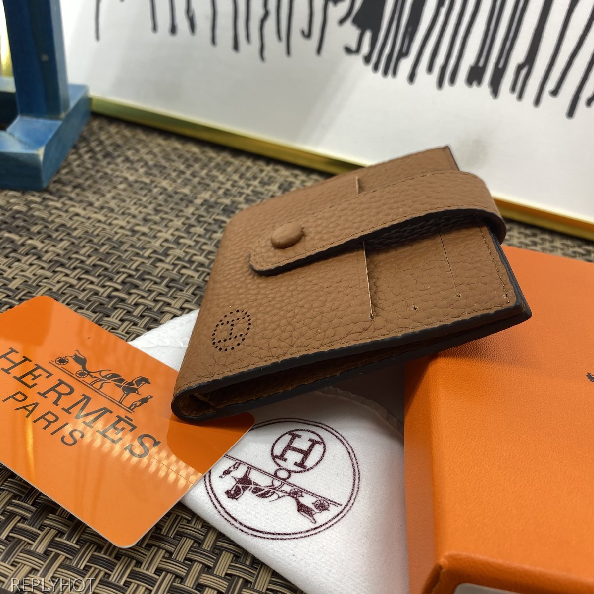 에르메스 지갑 브라운 604