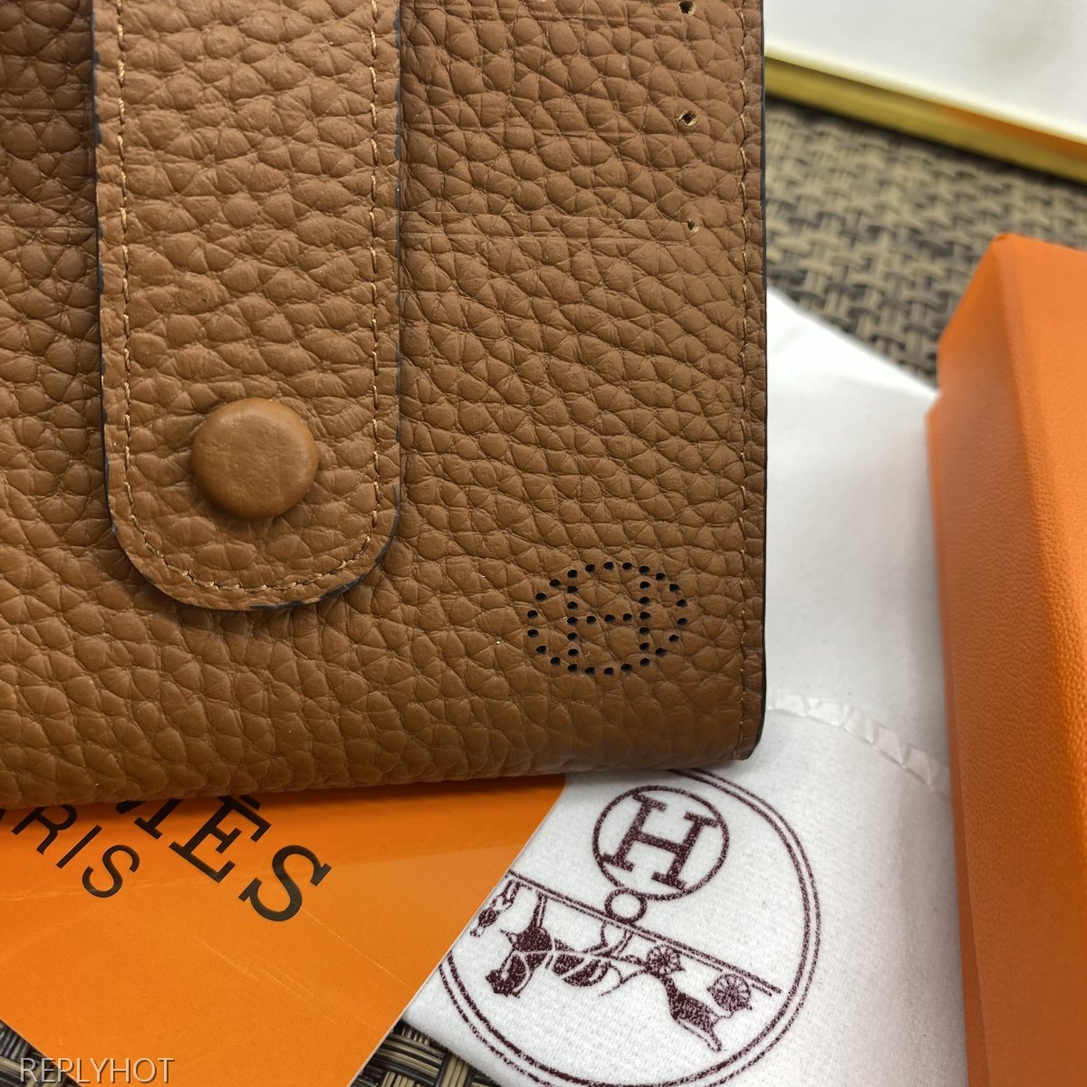 에르메스 지갑 브라운 604