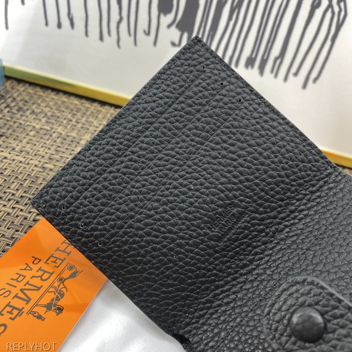 에르메스 지갑 블랙 604