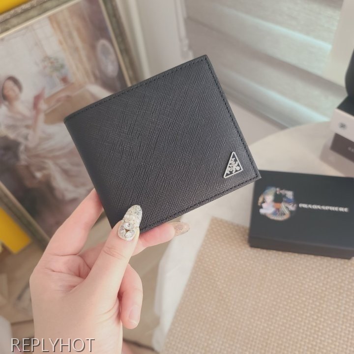 프라다 사피아노 삼각로고 2m0513 반지갑