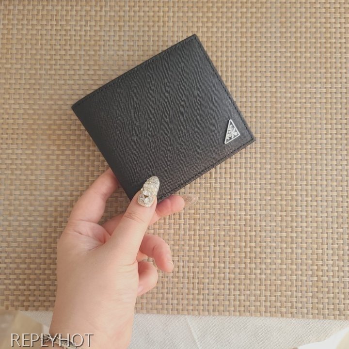 프라다 사피아노 삼각로고 2m0513 반지갑