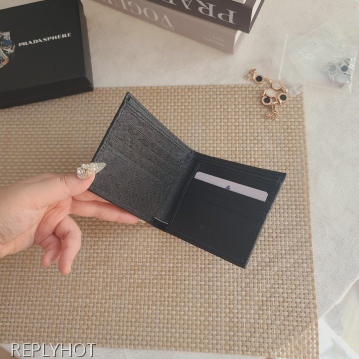 프라다 사피아노 삼각로고 2m0513 반지갑