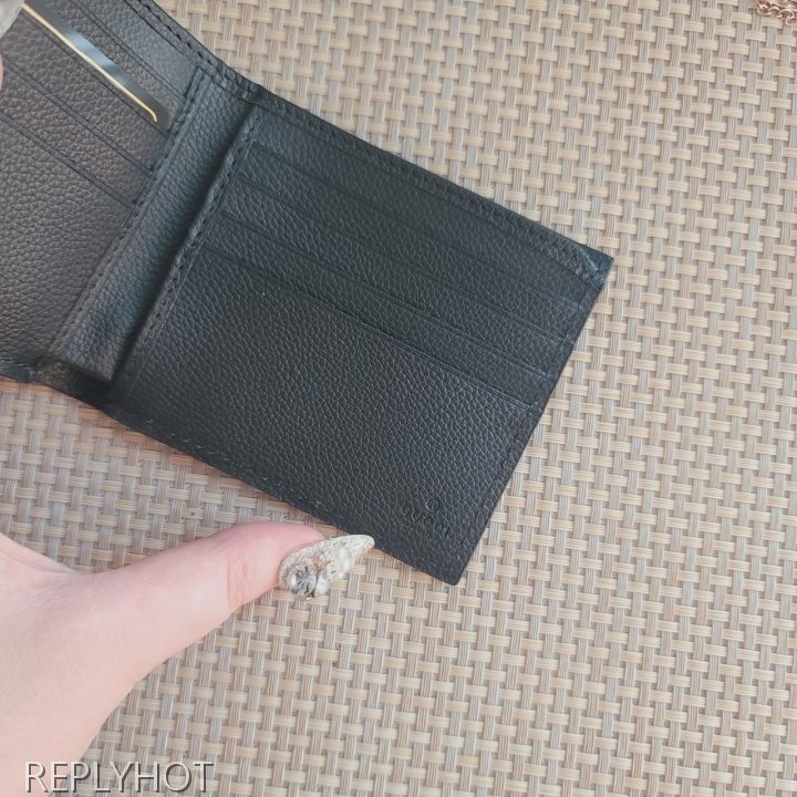 구찌 띠로고 반지갑 496309