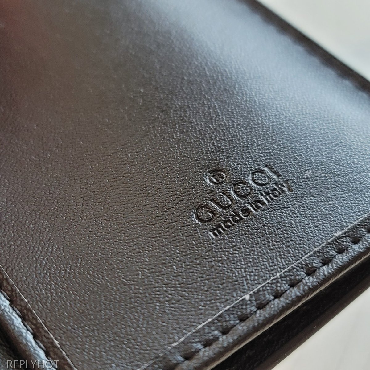 구찌 타이거 장지갑 브라운