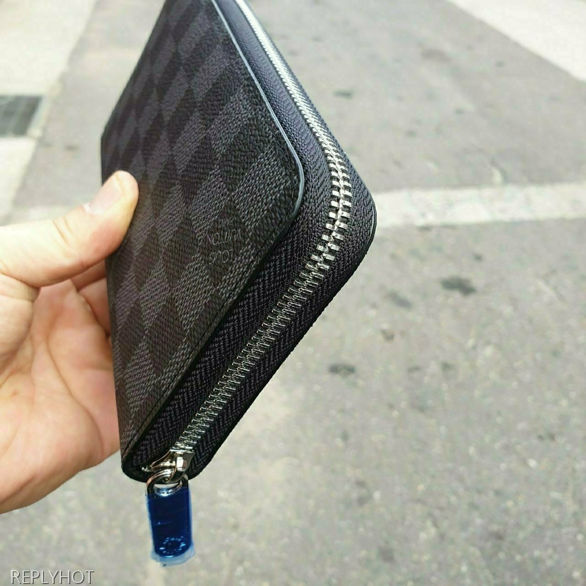 루이비통 다미에 지퍼 장지갑