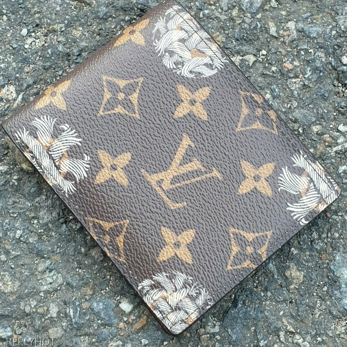 루이비통 모노그램 그라피트 네메스 반지갑