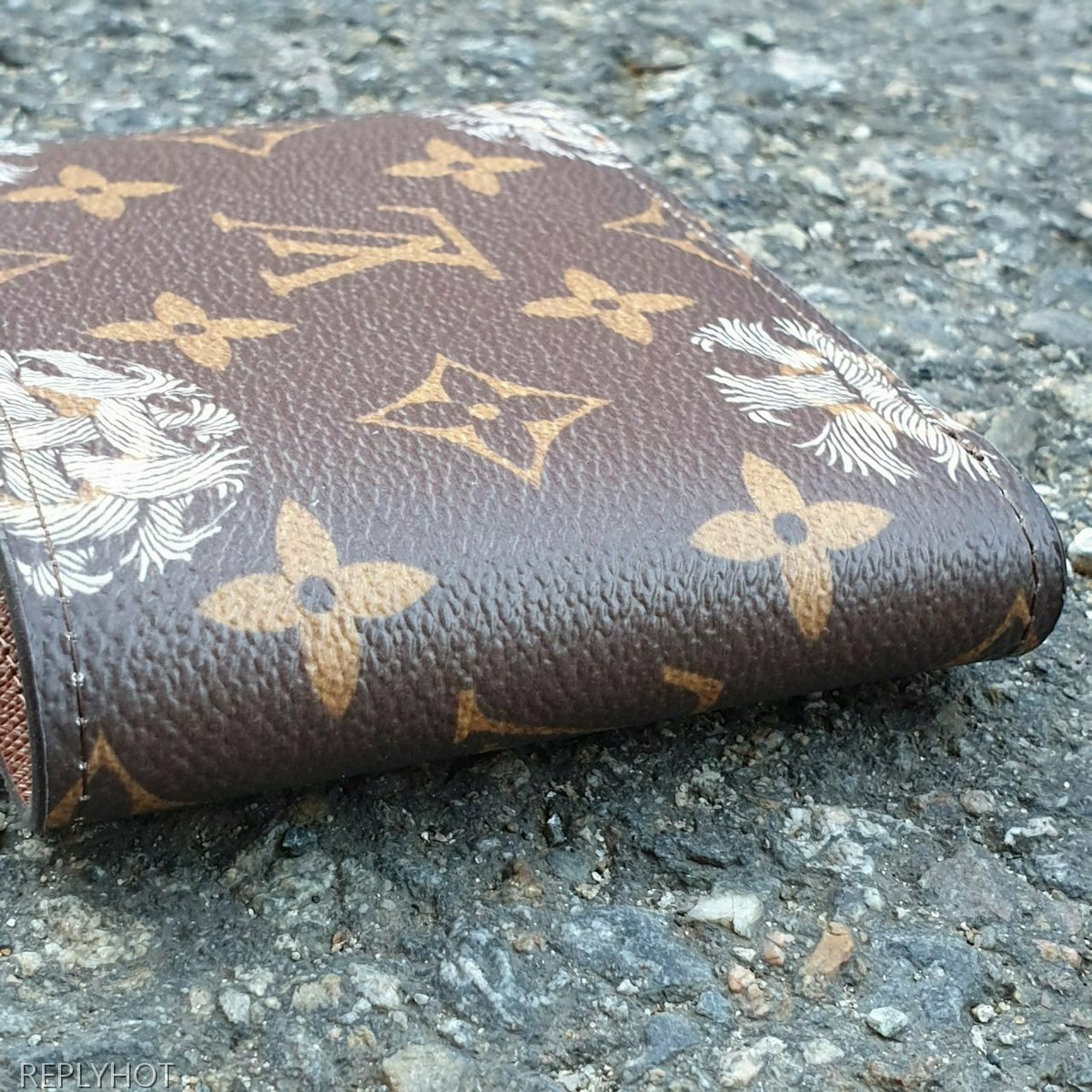 루이비통 모노그램 그라피트 네메스 반지갑