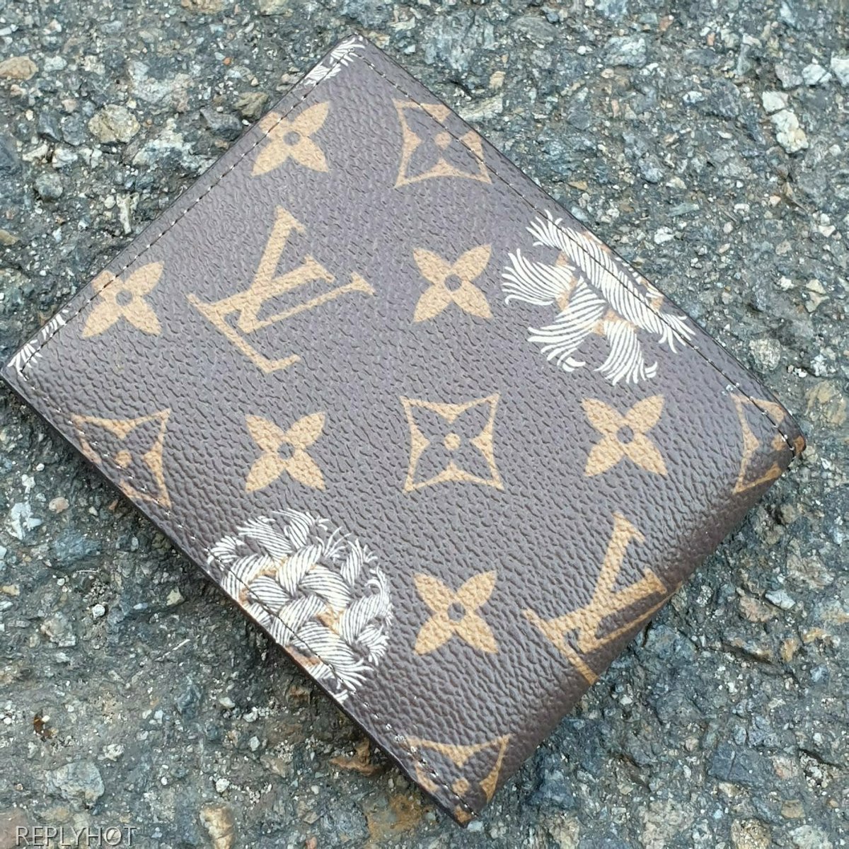 루이비통 모노그램 그라피트 네메스 반지갑