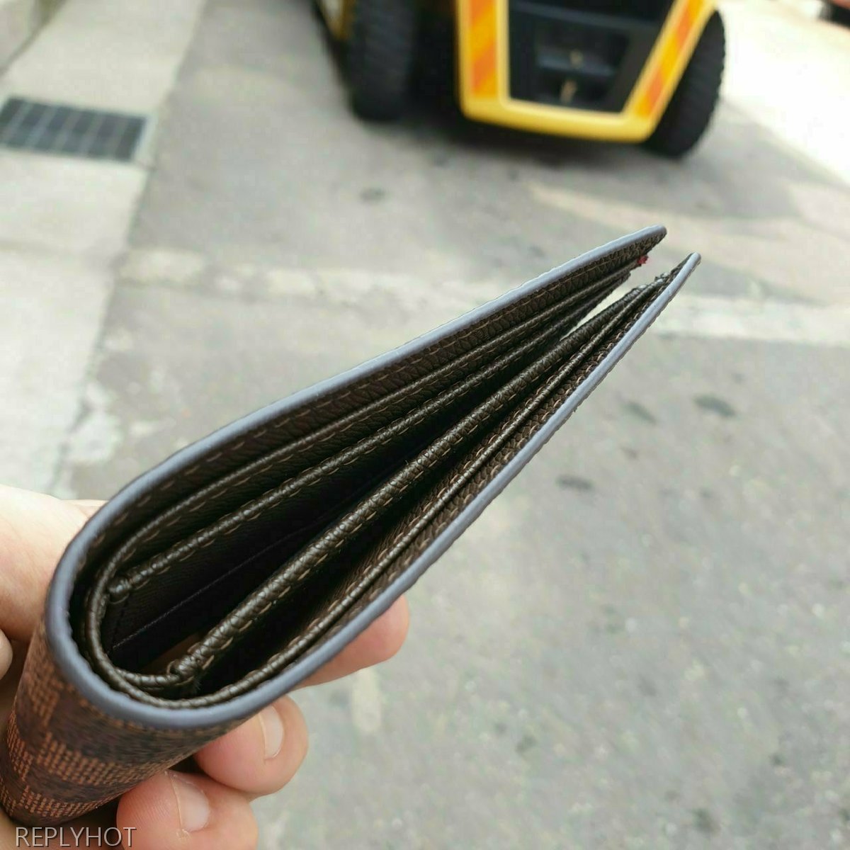 루이비통 다미에 브라운 반지갑