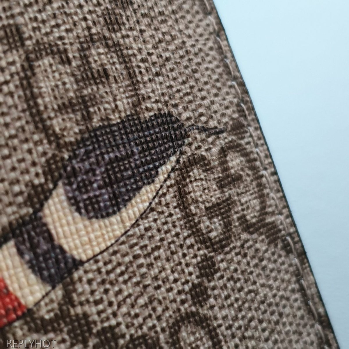 구찌 스네이크 반지갑 브라운