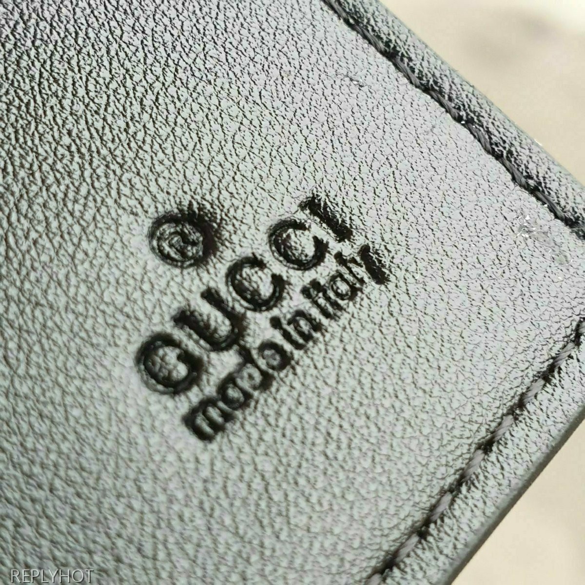 구찌 스네이크 반지갑 블랙